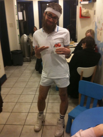 Bjorn Borg costumes with 